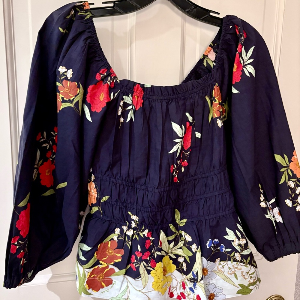 NWT- Cara Cara Everly Top - Floral Alley Size S - Picture 4 of 6